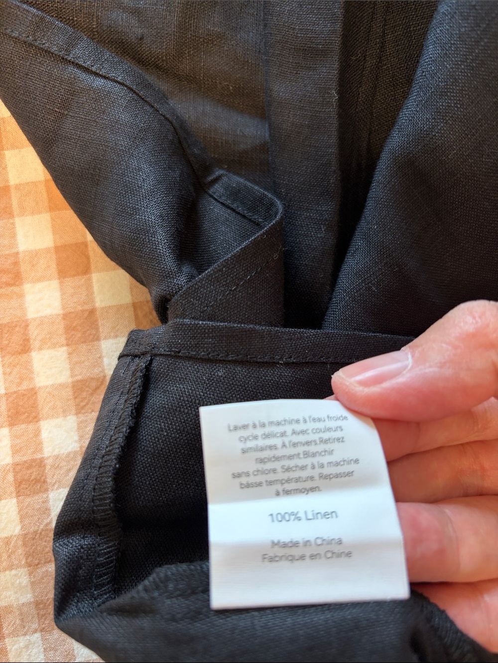 Lintico Elegant 100% Linen Midi Dress - Picture 4 of 6